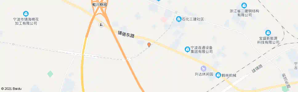 宁波镇海大道镇骆路口_公交站地图_宁波公交_妙搜公交查询2025