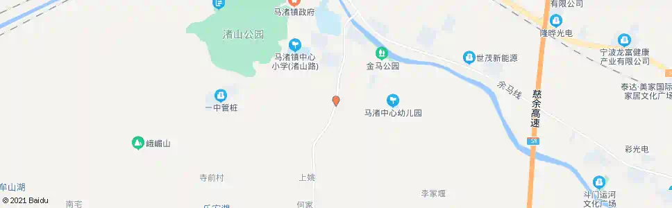 宁波下姚(北行)_公交站地图_宁波公交_妙搜公交查询2025