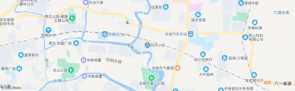 宁波丹凤小区_公交站地图_宁波公交_妙搜公交查询2025