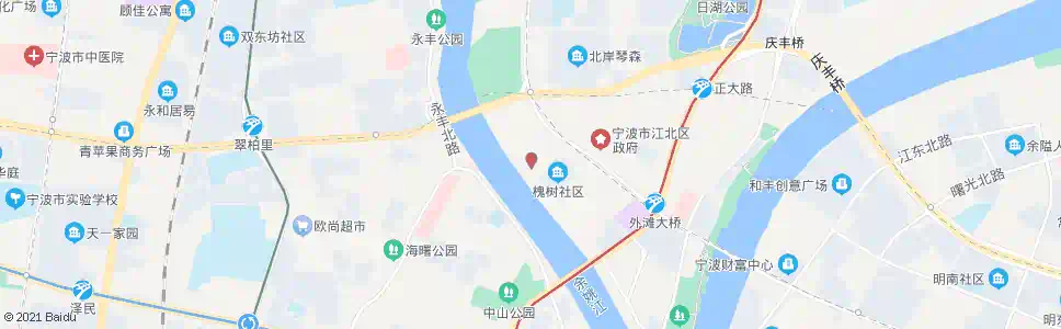 宁波西草马路_公交站地图_宁波公交_妙搜公交查询2025