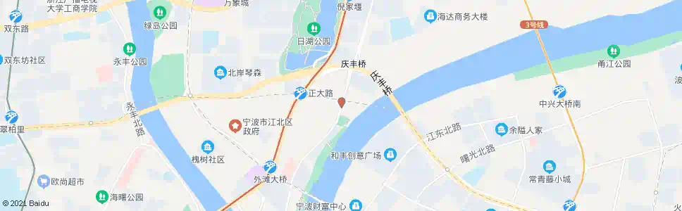 宁波白沙路_公交站地图_宁波公交_妙搜公交查询2025