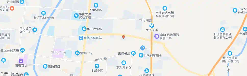 宁波交通局(奉化)_公交站地图_宁波公交_妙搜公交查询2025