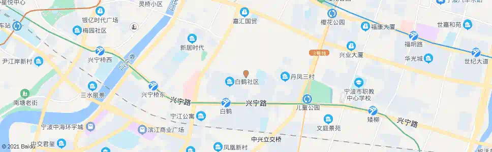宁波白鹤街道_公交站地图_宁波公交_妙搜公交查询2025