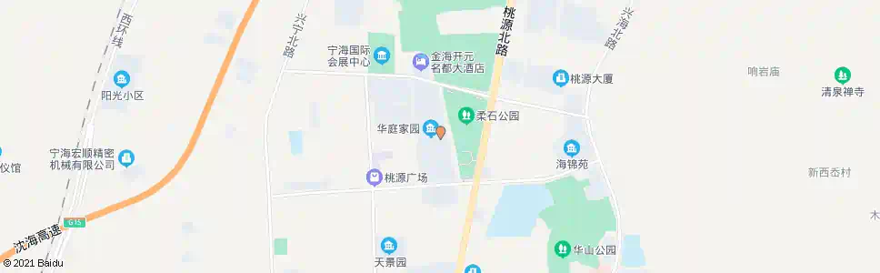 宁波华庭家园_公交站地图_宁波公交_妙搜公交查询2025