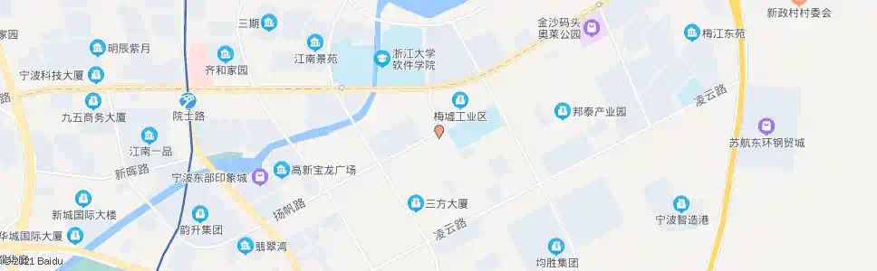 宁波研发园区_公交站地图_宁波公交_妙搜公交查询2025