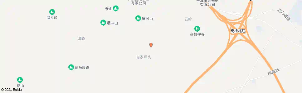 宁波山下庄村_公交站地图_宁波公交_妙搜公交查询2025