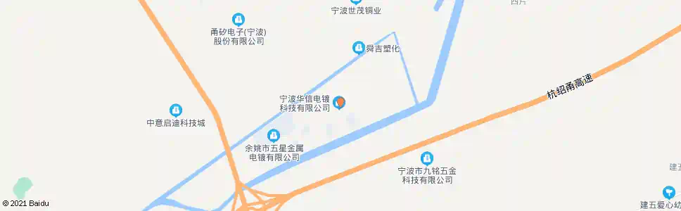 宁波海惠电镀_公交站地图_宁波公交_妙搜公交查询2025