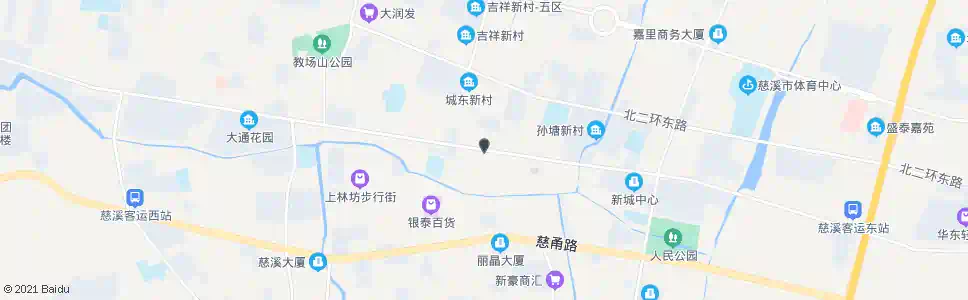 宁波城东新村南_公交站地图_宁波公交_妙搜公交查询2025