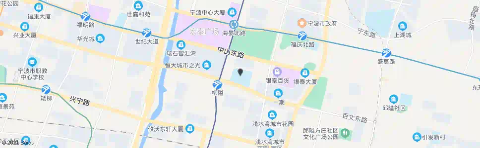 宁波效实中学_公交站地图_宁波公交_妙搜公交查询2025