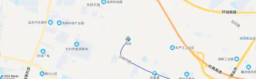 宁波布政_公交站地图_宁波公交_妙搜公交查询2025