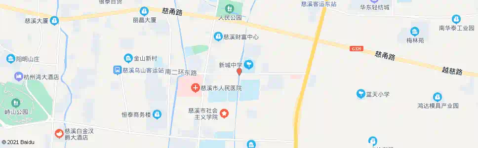 宁波慈溪职高_公交站地图_宁波公交_妙搜公交查询2025