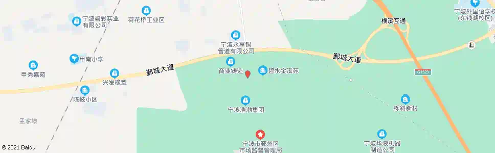 宁波孔家潭_公交站地图_宁波公交_妙搜公交查询2025