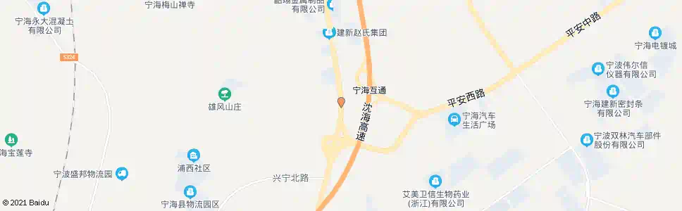 宁波南山新村_公交站地图_宁波公交_妙搜公交查询2025