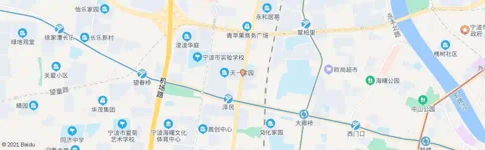 宁波天一家园(泰安社区)_公交站地图_宁波公交_妙搜公交查询2025