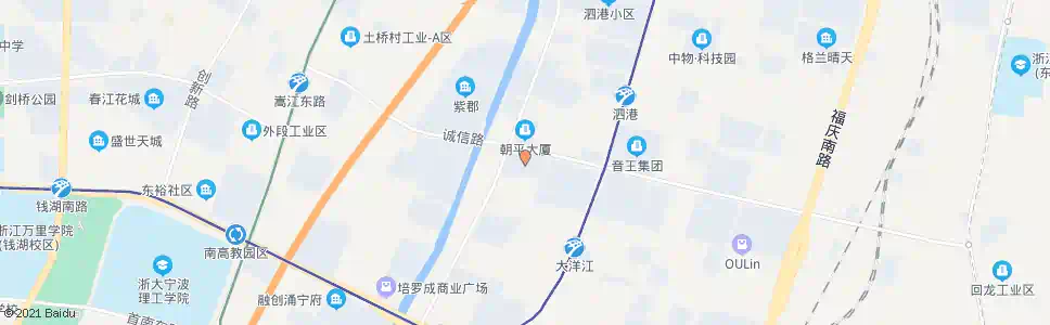 宁波959电商园_公交站地图_宁波公交_妙搜公交查询2025