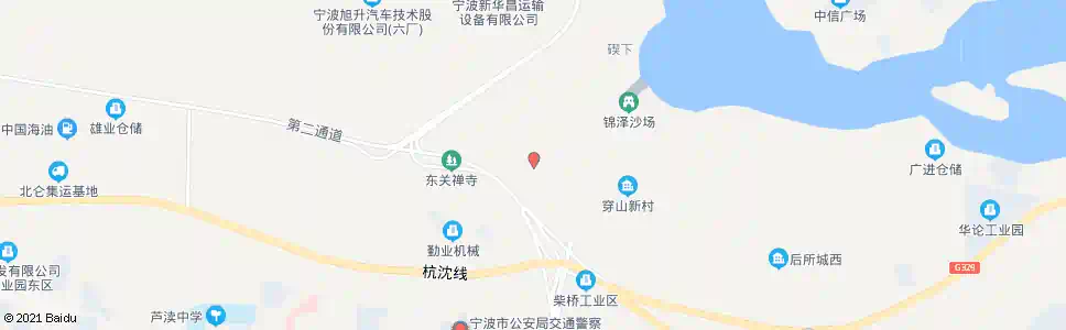 宁波穿山_公交站地图_宁波公交_妙搜公交查询2025