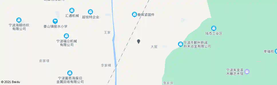 宁波田畈前_公交站地图_宁波公交_妙搜公交查询2025