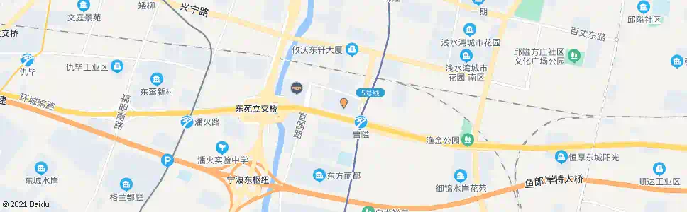 宁波曹隘村_公交站地图_宁波公交_妙搜公交查询2025