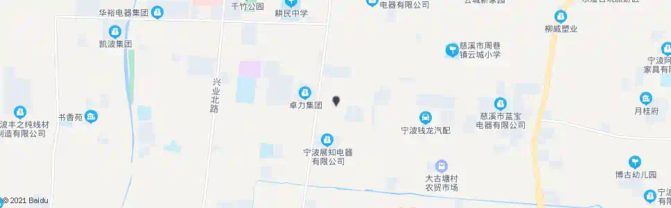 宁波周巷水厂_公交站地图_宁波公交_妙搜公交查询2025