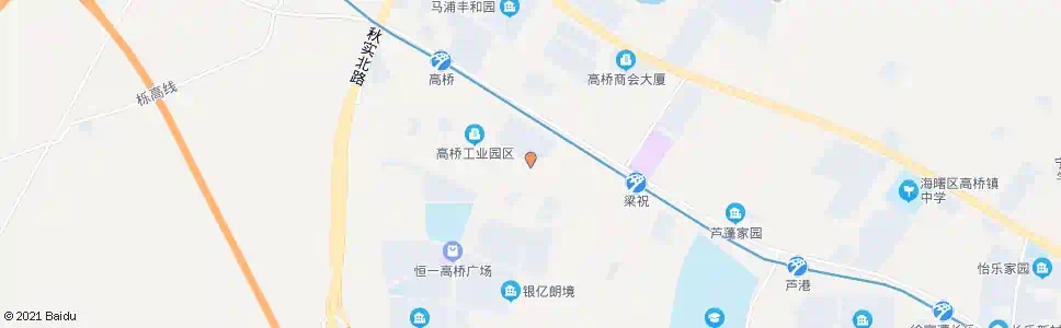 宁波高桥工业区_公交站地图_宁波公交_妙搜公交查询2025