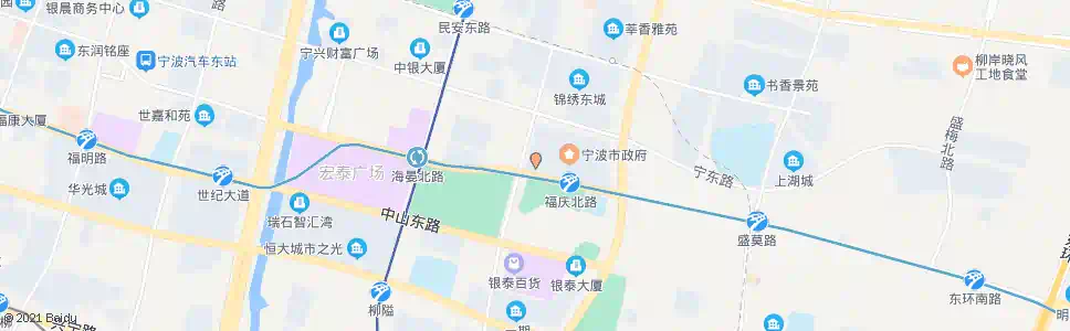 宁波世纪大道(公共资源交易中心)_公交站地图_宁波公交_妙搜公交查询2025