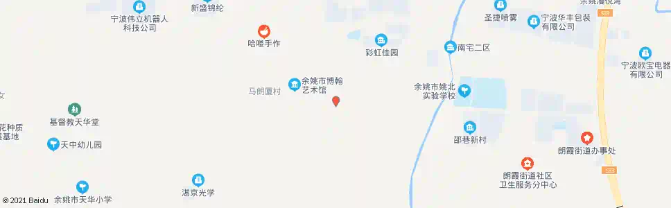 宁波马廊厦_公交站地图_宁波公交_妙搜公交查询2025