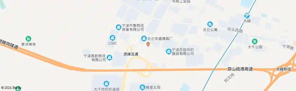 宁波沿山河路龙潭山路口_公交站地图_宁波公交_妙搜公交查询2025