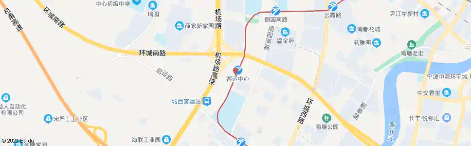 宁波镇海客运中心始发站_公交站地图_宁波公交_妙搜公交查询2025