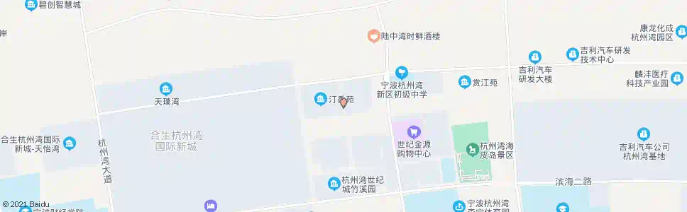 宁波翠湖苑_公交站地图_宁波公交_妙搜公交查询2025