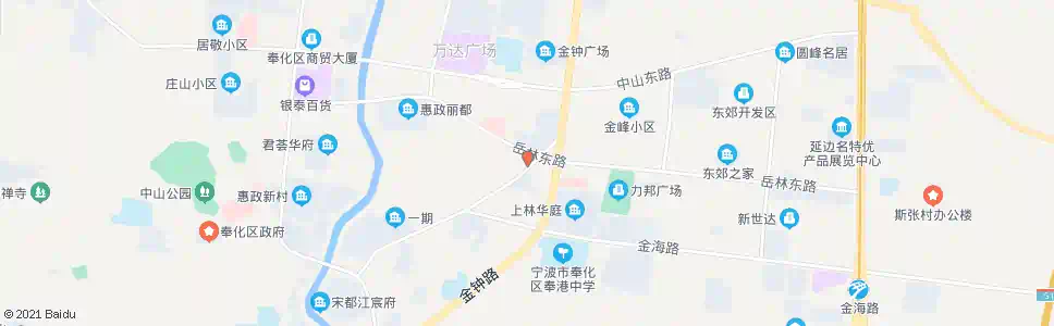 宁波后方停车场_公交站地图_宁波公交_妙搜公交查询2025