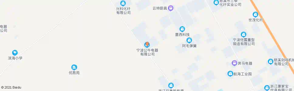 宁波公牛电器_公交站地图_宁波公交_妙搜公交查询2025