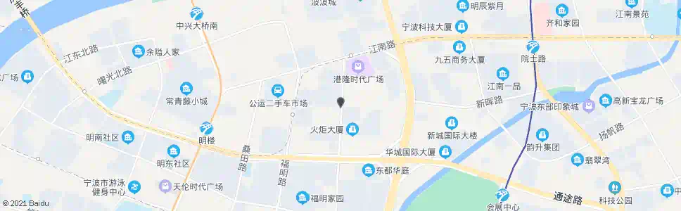 宁波明珠路_公交站地图_宁波公交_妙搜公交查询2025