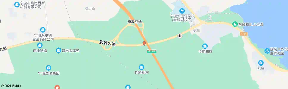 宁波栎斜北_公交站地图_宁波公交_妙搜公交查询2025