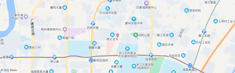 宁波前河路四明路口_公交站地图_宁波公交_妙搜公交查询2025