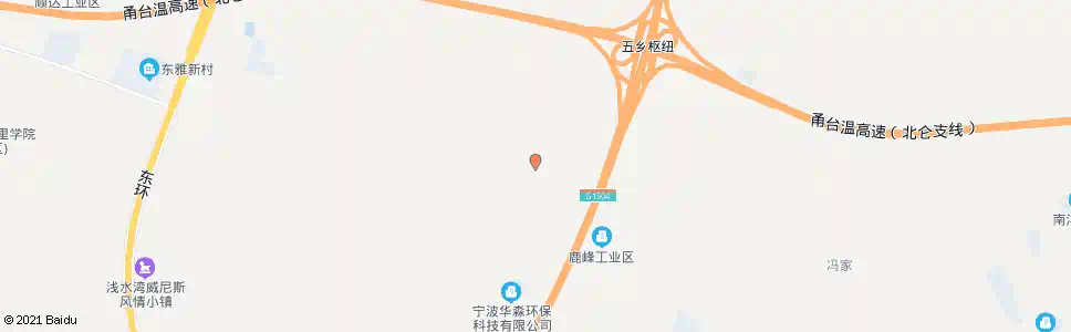 宁波下王村_公交站地图_宁波公交_妙搜公交查询2025
