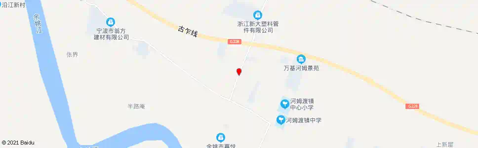 宁波江中工业园区_公交站地图_宁波公交_妙搜公交查询2025