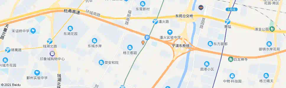 宁波潘火小区_公交站地图_宁波公交_妙搜公交查询2025