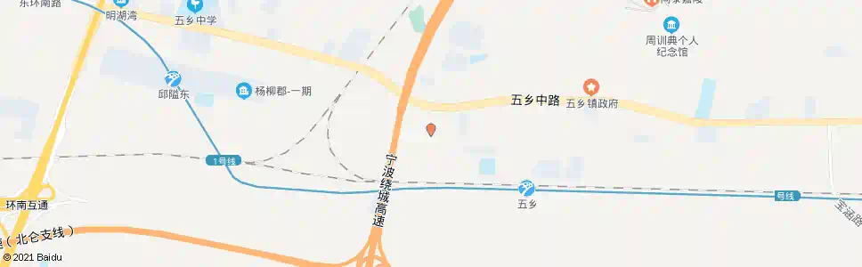 宁波汇纤桥_公交站地图_宁波公交_妙搜公交查询2025