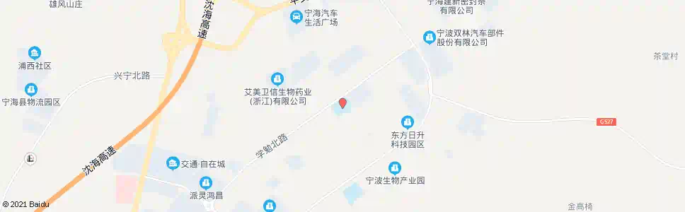 宁波山水小学_公交站地图_宁波公交_妙搜公交查询2025