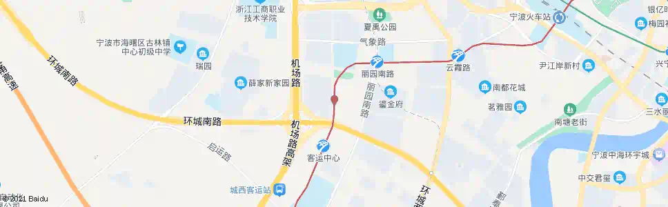 宁波南苑街通达路口_公交站地图_宁波公交_妙搜公交查询2025