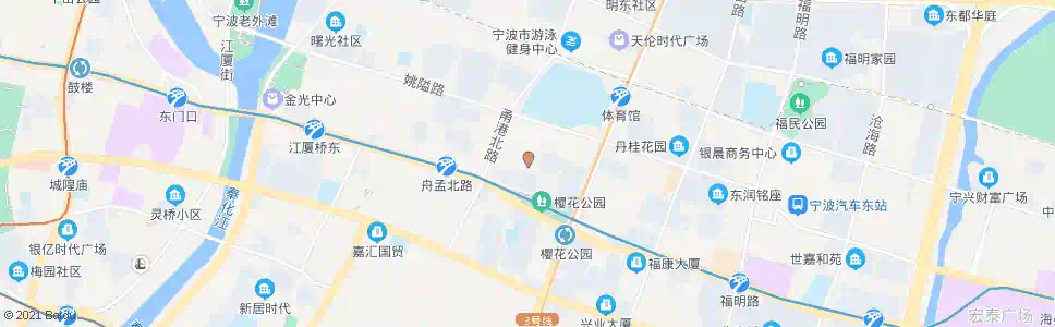 宁波樱花针织_公交站地图_宁波公交_妙搜公交查询2025