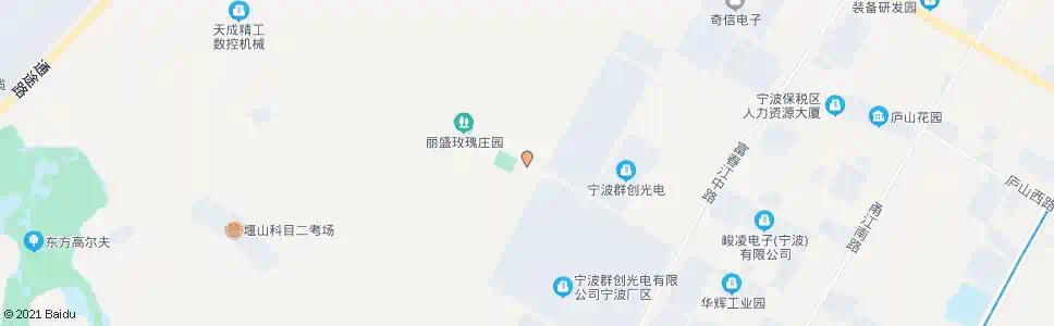 宁波玫瑰园_公交站地图_宁波公交_妙搜公交查询2025