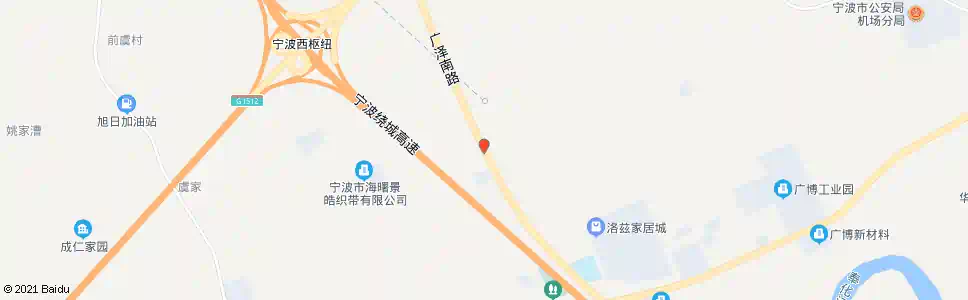 宁波西杨村_公交站地图_宁波公交_妙搜公交查询2025