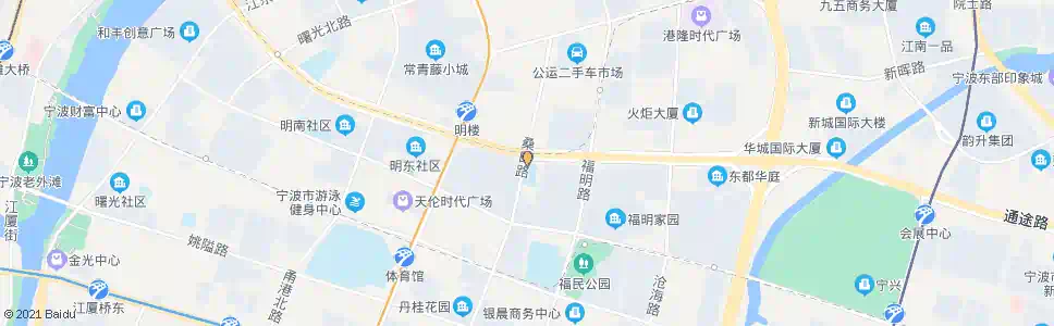 宁波实验二小_公交站地图_宁波公交_妙搜公交查询2025