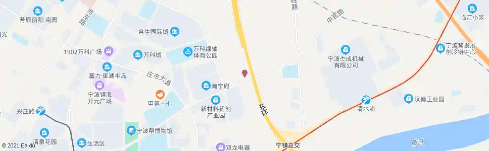 宁波汉塘村_公交站地图_宁波公交_妙搜公交查询2025