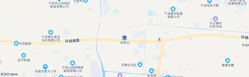 宁波周巷汽车站_公交站地图_宁波公交_妙搜公交查询2025