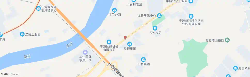宁波经六路_公交站地图_宁波公交_妙搜公交查询2025