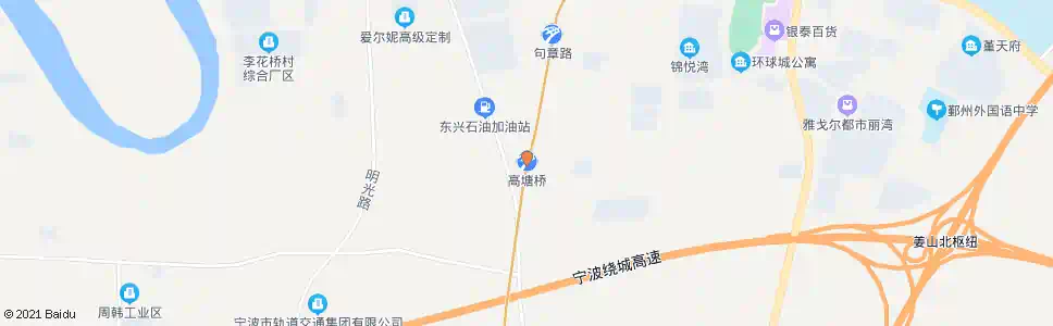 宁波高塘桥_公交站地图_宁波公交_妙搜公交查询2025