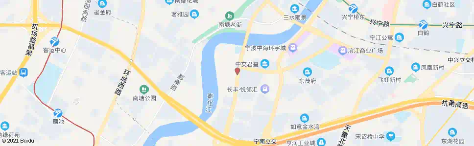 宁波万科江湾府西_公交站地图_宁波公交_妙搜公交查询2025