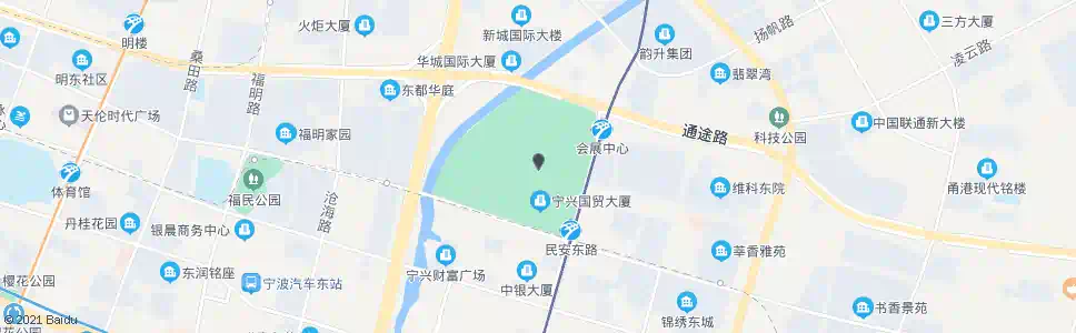 宁波家电会展中心南_公交站地图_宁波公交_妙搜公交查询2025